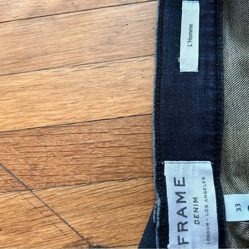 Revolve Frame Denim Edison L’Homme Slim Jeans - Picture 9 of 10